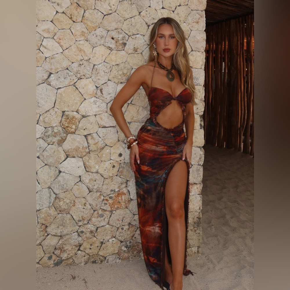 Rocco Maxi Serpent Dress